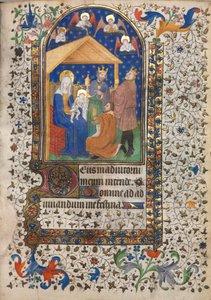 Stundenbuch (Gebrauch von Paris): Anbetung der Könige