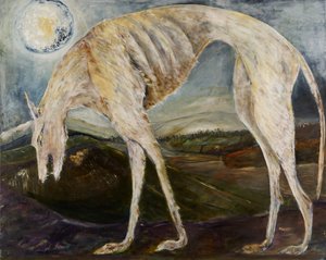Gotischer Hund, 2017 von jocasta shakespeare