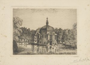 Blick auf Trompenburgh von jonkheer Barthold Willem Floris van Riemsdijk