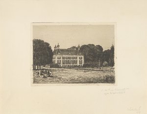 Landgut Waterland von jonkheer Barthold Willem Floris van Riemsdijk