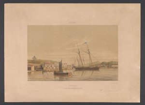 Hafen von Willemstad von jonkheer Jacob Eduard van Heemskerck