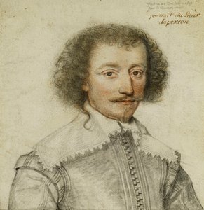 Porträt von Pierre Le Hayer Duperron, 1634