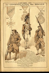 Tagebuch von Bon Marché 1917 - Illustration von Job (Jacques Marie Gaston Onfray de Bréville) (1858-1931): 1905 von pseudonym for Onfray de Breville Jacques Job