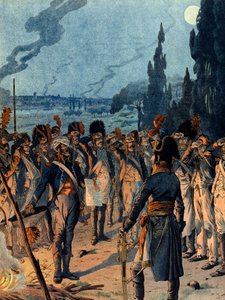 Italienfeldzug: Am Abend der Schlacht von Lodi am 10. Mai