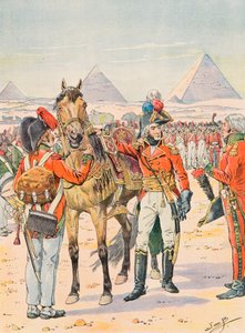 Uniformen der französischen Truppen zu allen Zeiten: 9. Halbbrigade in Ägypten von pseudonym for Onfray de Breville Jacques Job