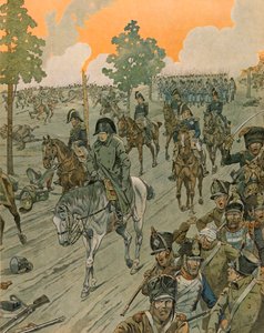 Jacques Marie Gaston Onfroy de Breville dit JOB (1858-1931) - Geschichte Belgiens: Waterloo am Abend der Schlacht (18. Juni) von pseudonym for Onfray de Breville Jacques Job