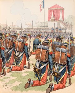 Messe im Lager von Chalon unter Napoleon III