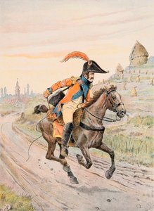 Uniformen der französischen Truppen zu allen Zeiten: Kurier des Prinzen von Neuchâtel unter dem Ersten Kaiserreich von pseudonym for Onfray de Breville Jacques Job