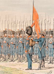 Outfit der französischen Truppen zu allen Zeiten: Leichte Infanterie von pseudonym for Onfray de Breville Jacques Job