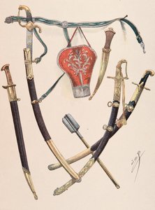 Uniformen der französischen Truppen zu allen Zeiten: Waffen im orientalischen Stil von pseudonym for Onfray de Breville Jacques Job