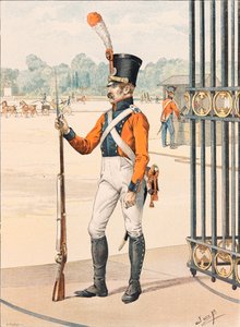 Uniform der französischen Truppen zu allen Zeiten: Grenadier de France