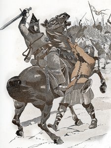 Ludwig VI. der Dicke in der Schlacht von Bremule (1119) „Wir nehmen den König von Frankreich weder im Krieg noch im Schach!“