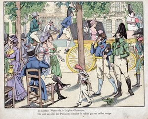 Napoleon gründet den Orden der Ehrenlegion von pseudonym for Onfray de Breville Jacques Job