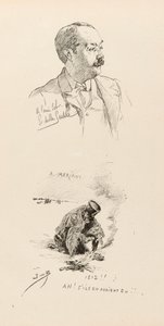 Porträt von Job (Jacques Marie Gaston Onfroy de Breville)
