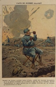 Erster Weltkrieg: Der Ordner des Generals (Illustration)