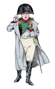 Porträt von Napoleon Bonaparte - Lithographie von Job (Jacques Onfroy de Breville) aus „Le Grand Napoleon des Petites Enfants“ 1893 von pseudonym for Onfray de Breville Jacques Job