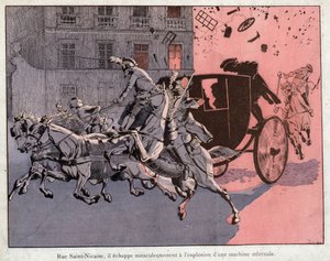 Das Attentat in der Rue Saint Nicaise von pseudonym for Onfray de Breville Job