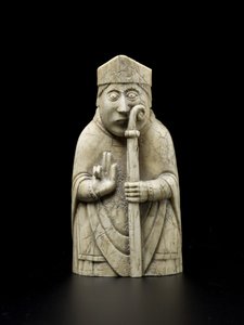 Lewis-Schachfigur - Bischof von school Scandinavian