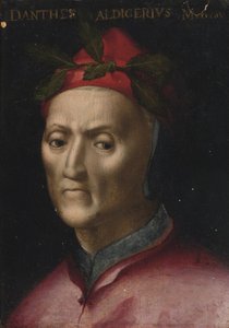 Porträt von Dante Alighieri 1265-1321