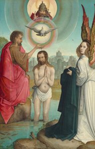 Die Taufe Christi, ca. 1508-1519 von the Elder Juan de Flandes