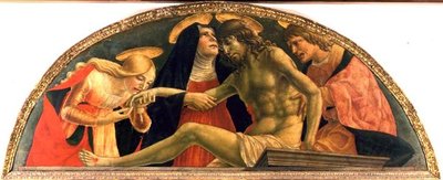 Pieta, der tote Christus von Lorenzo da  Sanseverino