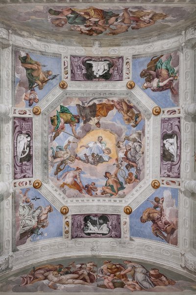 Der Olymp, Gewölbe der Halle des Olymp von Veronese