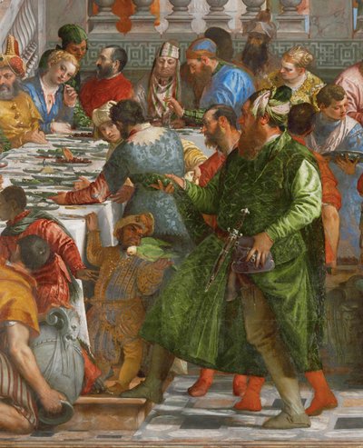 Die Hochzeit zu Kana von (1528-88) Veronese