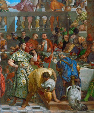 Die Hochzeit zu Kana von (1528-88) Veronese