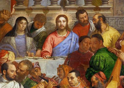 Die Hochzeit zu Kana von (1528-88) Veronese