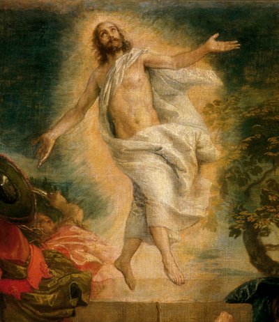 Die Auferstehung Christi (Detail) von Veronese