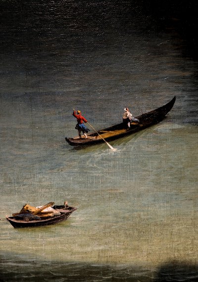 Blick vom Palazzo Balbi zur Rialtobrücke von (1697-1768) Canaletto