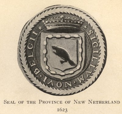 Siegel der Provinz Neuniederlande von (after) American School