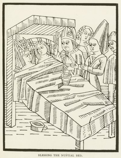Segnung des Brautbettes von (after) English School