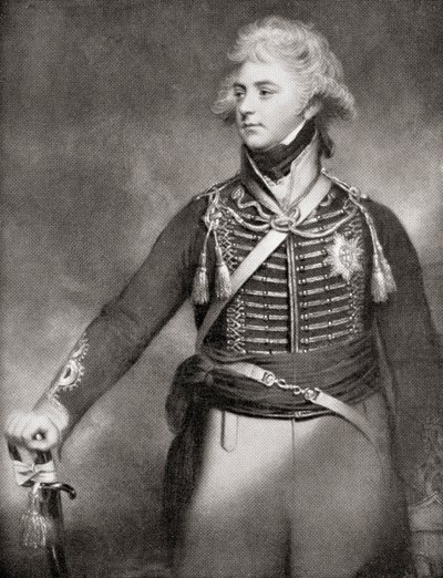 George, Prinz von Wales, später George IV von (after) English School