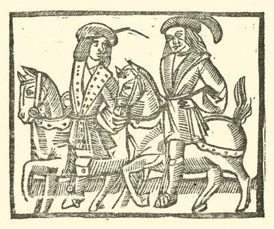 Illustration für The Roxburghe Ballads von (after) English School