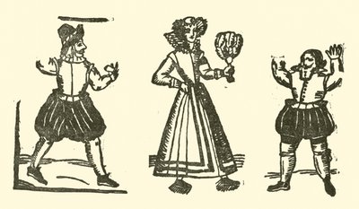 Illustration für The Roxburghe Ballads von (after) English School