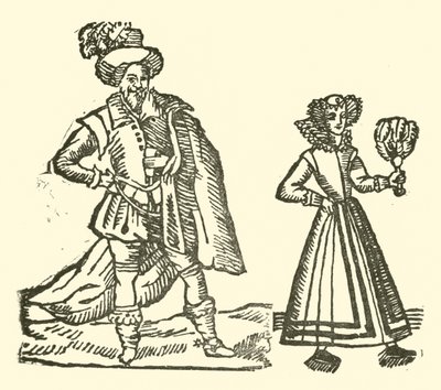 Illustration für The Roxburghe Ballads von (after) English School