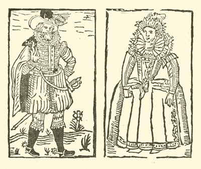 Illustration für The Roxburghe Ballads von (after) English School