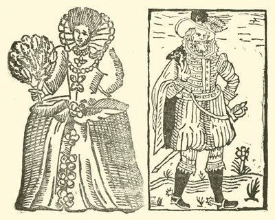 Illustration für The Roxburghe Ballads von (after) English School