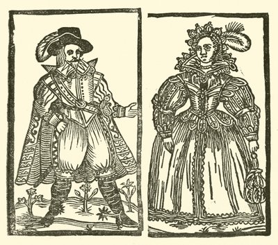 Illustration für The Roxburghe Ballads von (after) English School