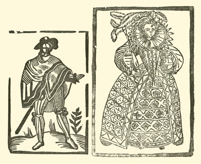 Illustration für The Roxburghe Ballads von (after) English School