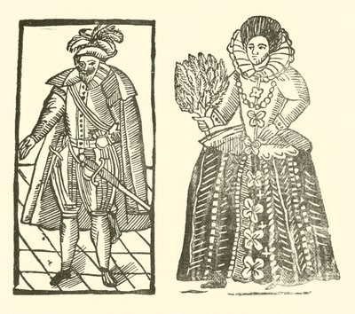 Illustration für The Roxburghe Ballads von (after) English School