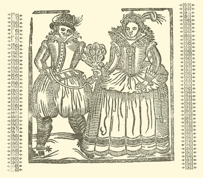 Illustration für The Roxburghe Ballads von (after) English School