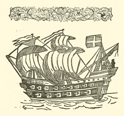 Illustration für The Roxburghe Ballads (Holzschnitt) von (after) English School