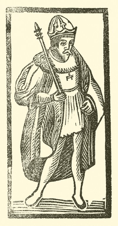 Illustration für The Roxburghe Ballads (Holzschnitt) von (after) English School