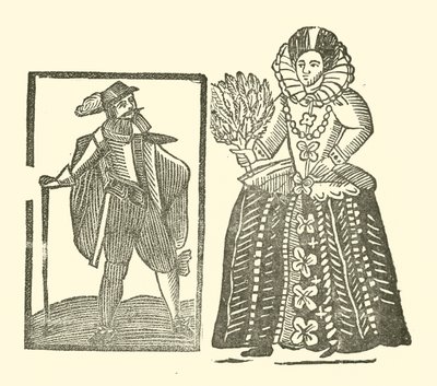 Illustration für The Roxburghe Ballads von (after) English School