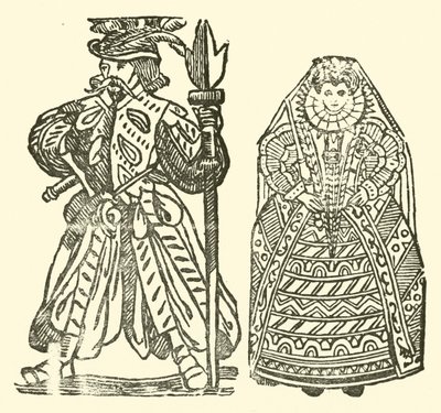 Illustration für The Roxburghe Ballads von (after) English School