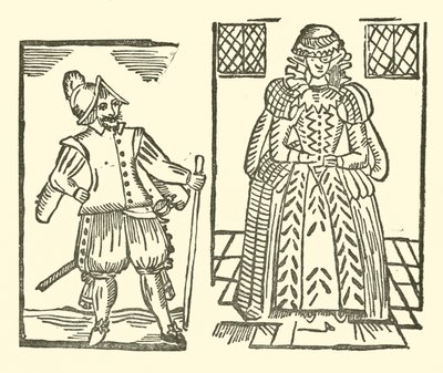 Illustration für The Roxburghe Ballads von (after) English School