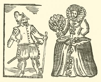Illustration für The Roxburghe Ballads von (after) English School