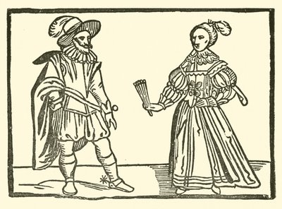 Illustration für The Roxburghe Ballads von (after) English School